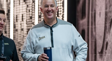 Purdue coach Matt Painter at Barry Odom's introduction
